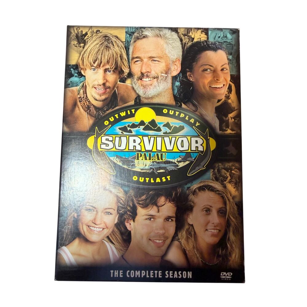 Survivor Palau The Complete Season CBS DVD 2005 Reality TV Show